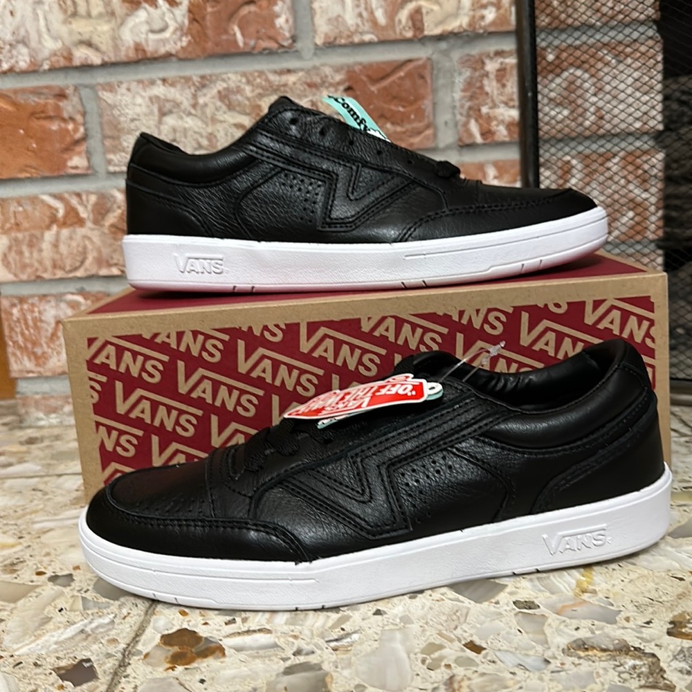 Vans Lowland Cc Leather black and white